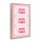 Stupell Industries Good Times Ticket Stubs Black Framed Giclee Art, design by Lettered and Lined